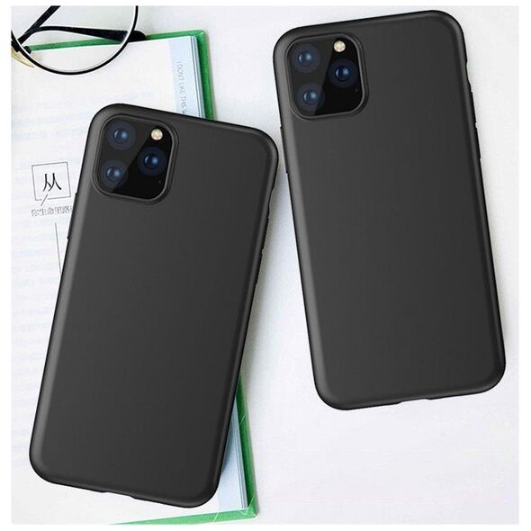 Hurtel Żelowe elastyczne etui pokrowiec do iPhone 15 Pro Soft Case - czarny