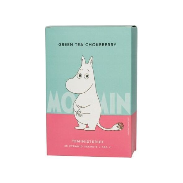 Teministeriet Teministeriet - Moomin Green Tea Chokeberry - Herbata 20 piramidek