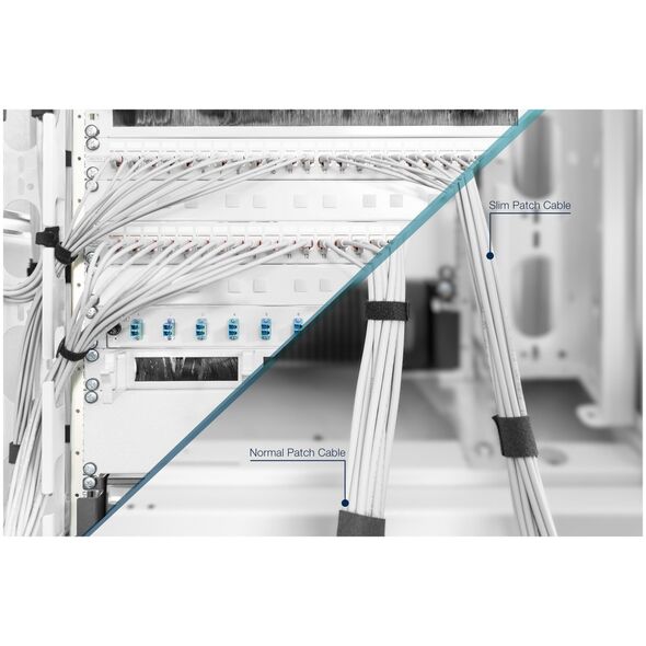 Digitus DIGITUS CAT 6 U/FTP Slim Patchkabel 5m grau