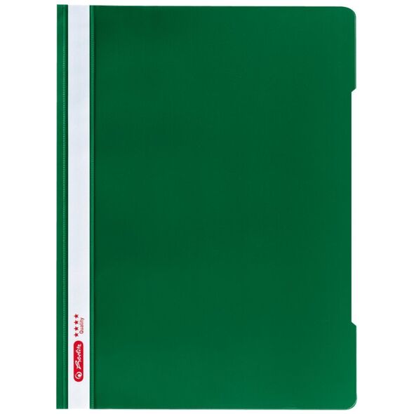 Herlitz Herlitz Schnellhefter A4 PP Quality grün 1er