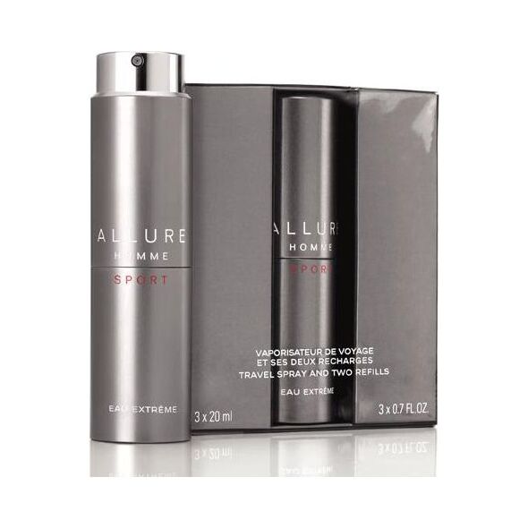 Chanel  Allure Homme Sport Eau Extreme EDT 60 ml (podróżny atomizer + wkłady)