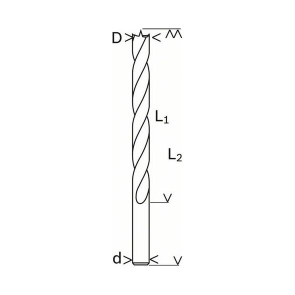 Wiertło Bosch kręte 20mm  (2608597203)