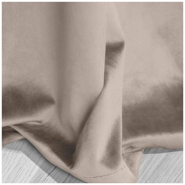 Paulina Łukjaniuk Zasłona 140 x 270 Dekoracyjna Velvet Soft Beżowy