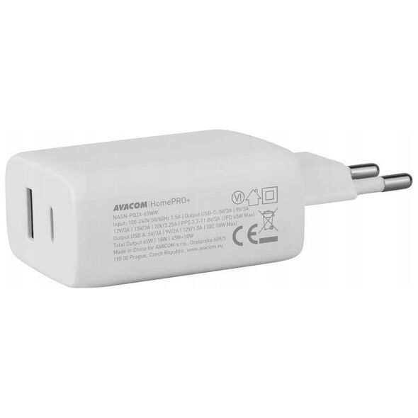 Avacom AVACOM HomePRO+ με επιλογές Power Delivery 65W USB-C και USB-A 13223176 8591849092018