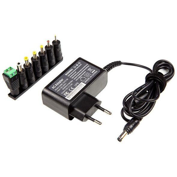 Extra Digital Extra Digital Universalus maitinimo šaltinis τροφοδοτικό laptop 30W: 12V, 2,5A 13223934 9990000700226