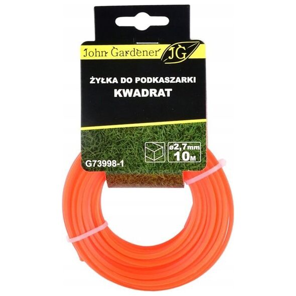Geko Żyłka do podkaszarki kwadrat 2,7mmx10m (20/200)