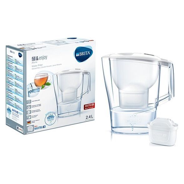 ΚΑΝΑΤΑ ΦΙΛΤΡΟΥ Brita BRITA ALUNA 2,4L WHIT Κανάτα φίλτρου 13320492 4006387130060