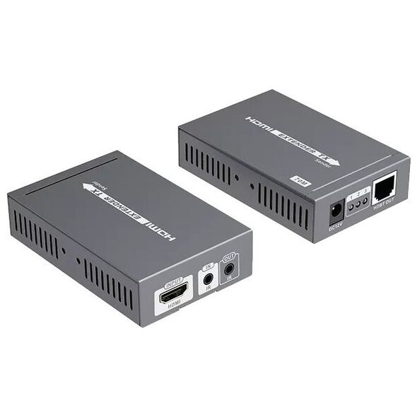Προσαρμογέας AV Deltaco HDMI adaptis DELTACO 70m, PoE, HDBase T, juodas / LKV375N / HDMI-273 13320702 7333048026576