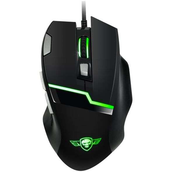 Spirit of gamer Mouse Spirit Of Gamer Elite Series Optinė pelė Žaidimams ELITE M10 + kilimėlis Juoda 13412470 3700104435476