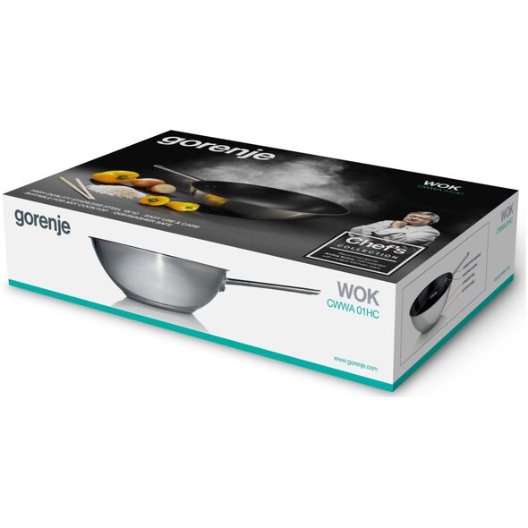 Gorenje Μαγειρικά σκεύη WOK Τηγάνι Gorenje CWWA01HC 13413082 3838782013096