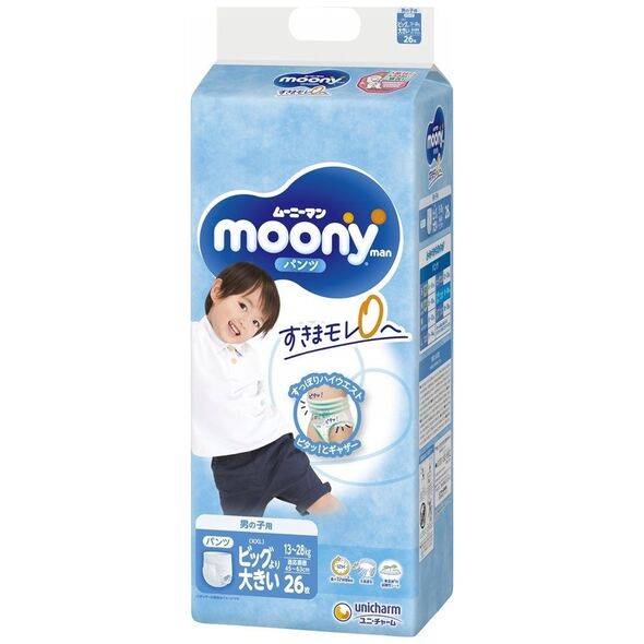 Παντελόνι παντελόνι Moony Girs Τύπος UNICHARM ''MOONY'' 13420894 4903111211654
