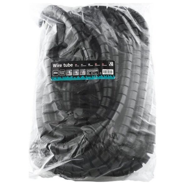 Deltaco organizer DELTACO Nylon kabelio kanalas, 25mm, 20m, juadas / LDR14 13422275 7333048006455