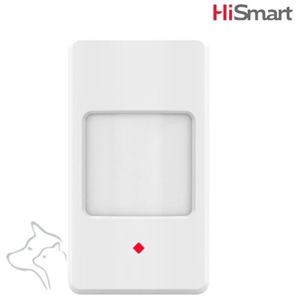 Hismart HiSmart išmanusis judesio detektorius su gyvūnų ignoravimo funcija Pet-Immune MotionSensor 13422589 9990001080044