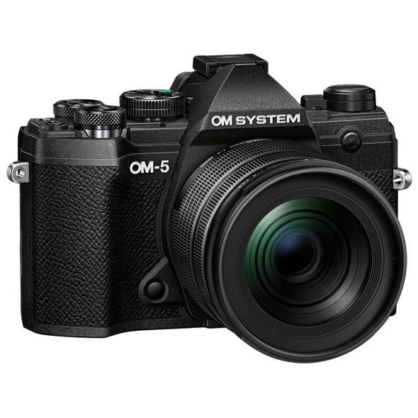Aparat Olympus OM-5 czarny + M.Zuiko Digital ED 12-45mm f/4.0 PRO (V210022BE000)