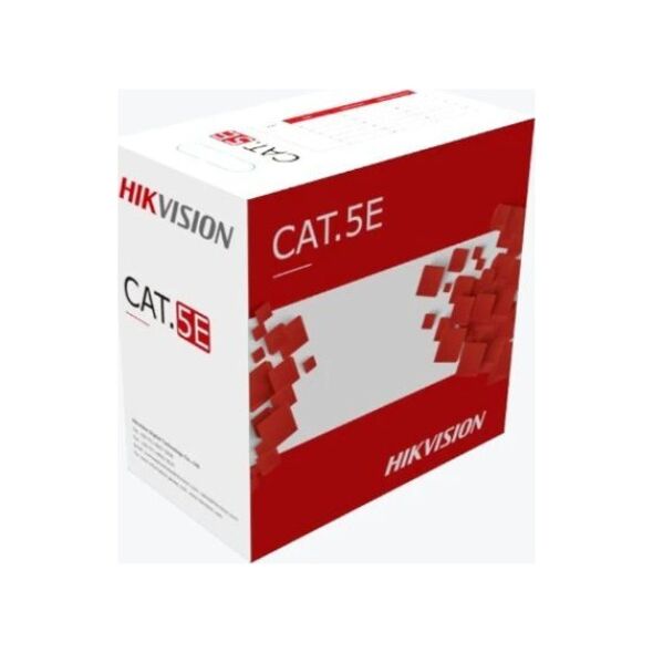 Hikvision Hikvision Kabelis ryšio Hik-vision UTP 5E LAUKO PE με μόνωση. Κατηγορία Fca (Gysla-0,50mm, ritė 305m) DS-1LN5EO-UU/E 13453962 6941264021292