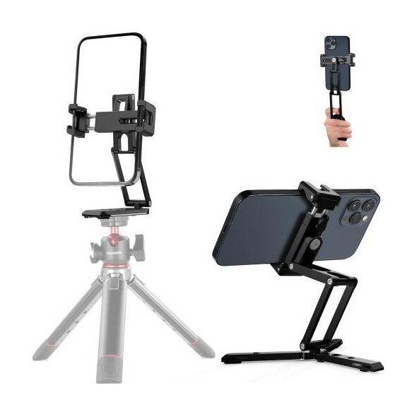 Πιο νεότερος Προσαρμογέας τρίποδων Smartphone, VLOG Holder 10102346 13461676 1070400002118