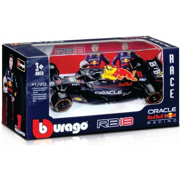 Bburago BBURAGO 1:43 automodelis Oracle Red Bull Racing RB18 (2022) - #11(Sergio Pérez), 18-38061 (#11)