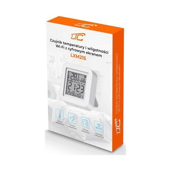 LTC Stacja pogodowa Wi-Fi LTC czujnik temperatury i wilgotności