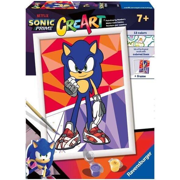 Ravensburger CreArt dla dzieci: Sonic Prime