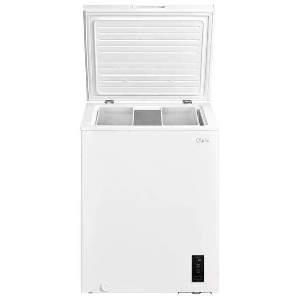 Zamrażarka Midea Midea Freezer | MDRC207FEE01 | Energy efficiency class E | Chest | Free standing | Height 85 cm | Total net capacity 142 L | White