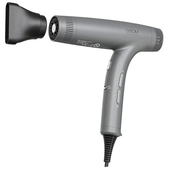 THI Osom Professional Plaukų džiovintuvas στεγνωτήριο, 2000W OSOM2525GREY 14032982 4779025998598