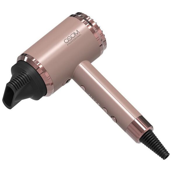 Brother Osom Professional Plaukų džiovintuvas 1800W στεγνωτήριο, rožinis OSOM6800RGHD 14033020 4772132003308