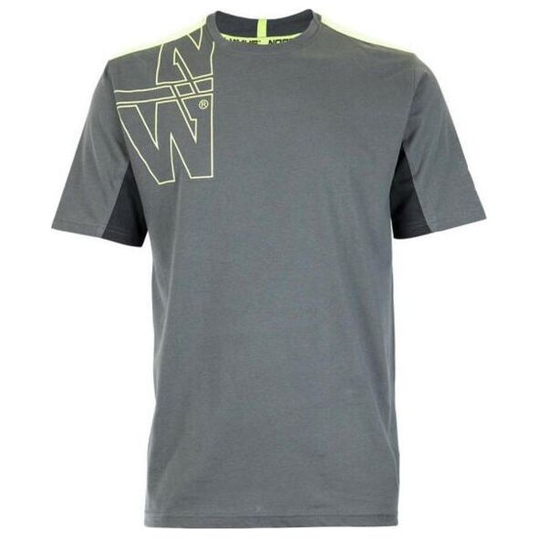 OWA Armor Darbo marškinėliai Nine Worths Peter 1210, Anthracite/NY, dydis M 14034351 3700584923739