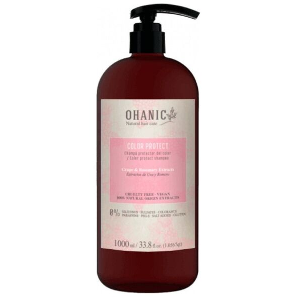 Goldwell Šampūnas dažytiems plaukams Ohanic Color Protect 1000 ml 14042609 8422037008316