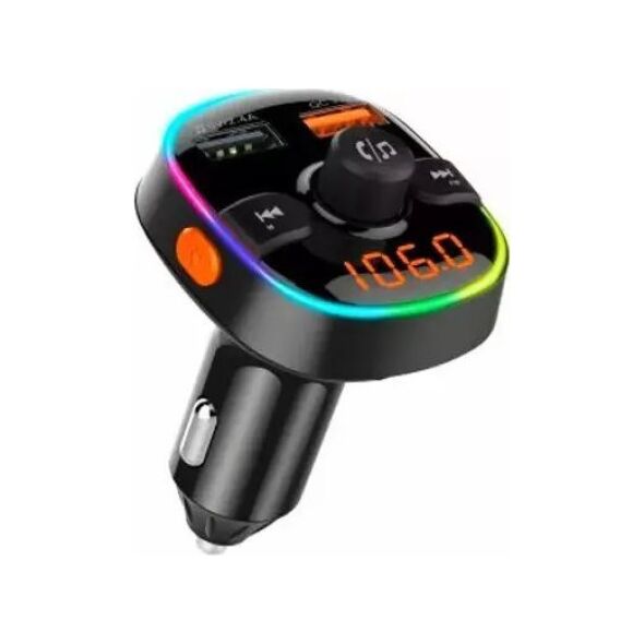 Πομπός FM Extra Digital FM moduliatorius automobiliui BC52LQ (RGB LED, QC 3.0, micro SD, κανονική κατάταξη) 14071897 9990000330324