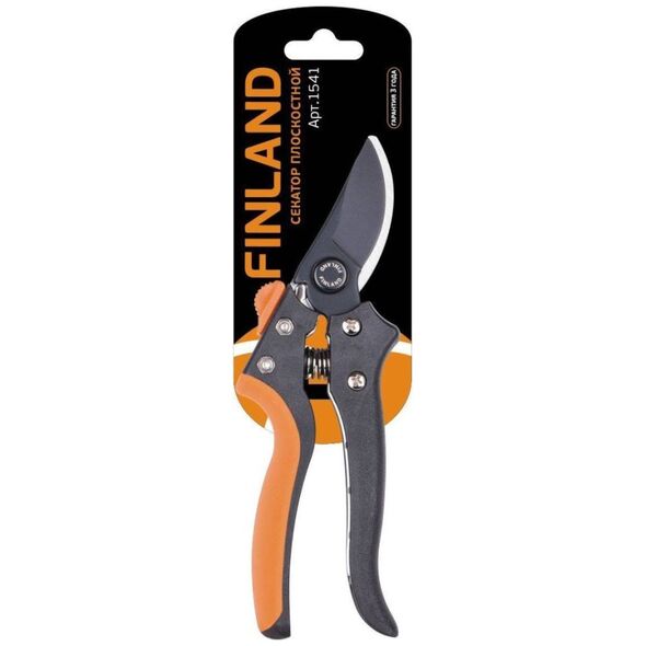Sekator Bahco Finland Sekatorius prasilenkiančiais siaurais ašmenimis. Bendras ilgis 210mm, kerpa Ø24mm.