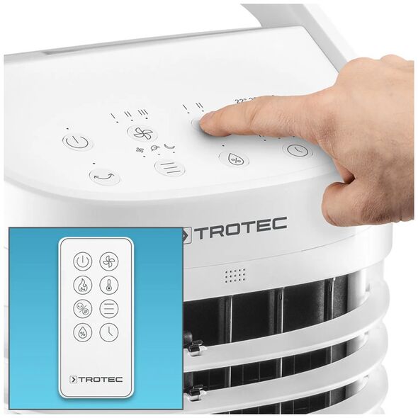 Κλιματιστικό "4in1" šildytuvas, vėsintuvas, drėkintuvas ir ventilitorius Trotec PAE 19 H 14114970 4052138117866