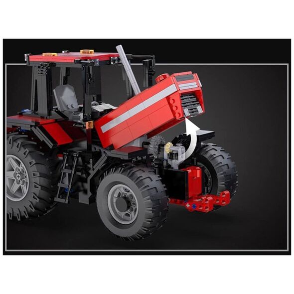 Jokomisiada Duży Zestaw klocków 1675-ele 1:17 Traktor + pług Zdalnie sterowany ZA5251