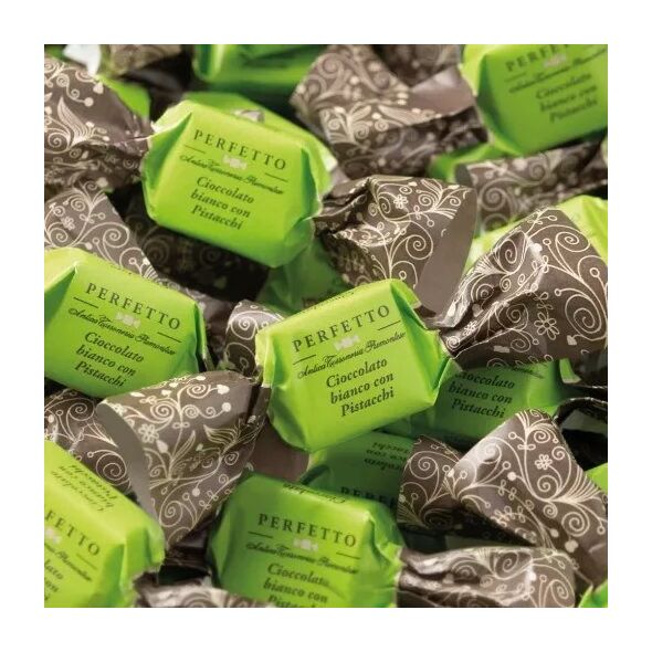 Antica Torroneria Piemontese Šokoladiniai saldainiai  PERFETTO PISTACCHIO 150g