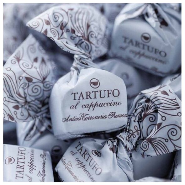 Antica Torroneria Piemontese Šokoladiniai triufeliai Linkėjimas AL CAPPUCCINO 160 g 14238483 8009973505316