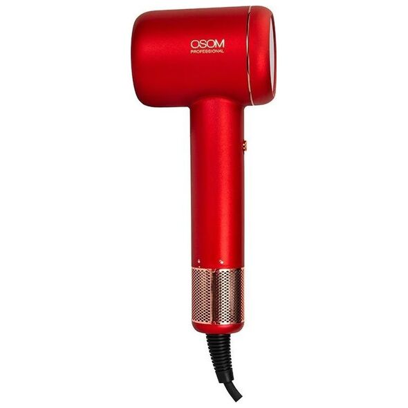 Osom Professional Plaukų džiovintuvas NERO OSOMPF8RD στεγνωτήριο, 1600 W, raudonos spalvos 14239028 4772132021524