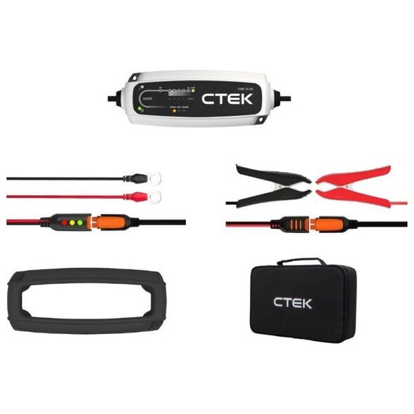 Φορτιστής CTEK Ctek 12V 5A CT5 Time to go kroviklis rinkinys 14239257 7340103406860