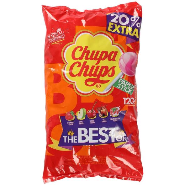 Toimittajan Brandi Chupa Chups Best of Lollipops 1440 g FI-SV-ET-LV-LT 120 vnt.