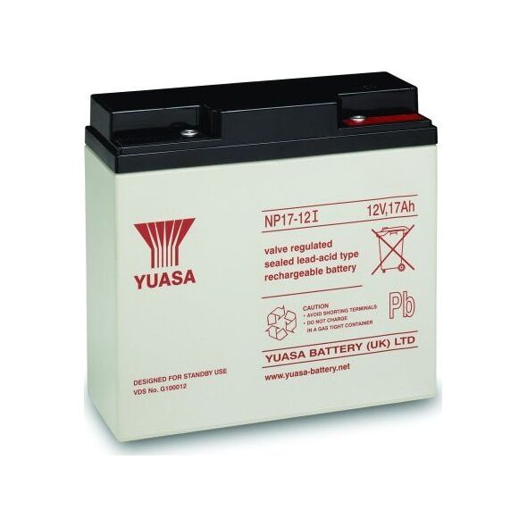 Akumuliatorius (AGM) YUASA 17Ah 12V M5 VRLA (pakuotėje 4)