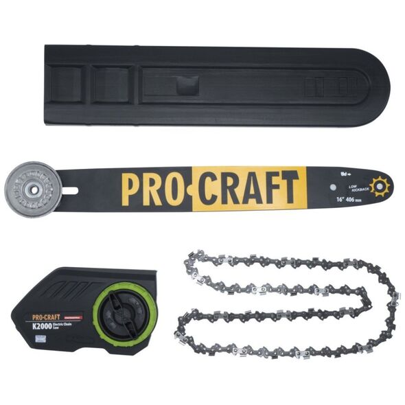 Elektrinis grandininis pjūklas ProCraft K2000, 1800 W