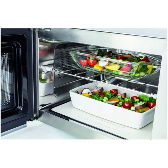 Caso | Microwave Oven with Grilis | MG 20 Cube | Free standing | 800 W | Grilis | Sidabrinis