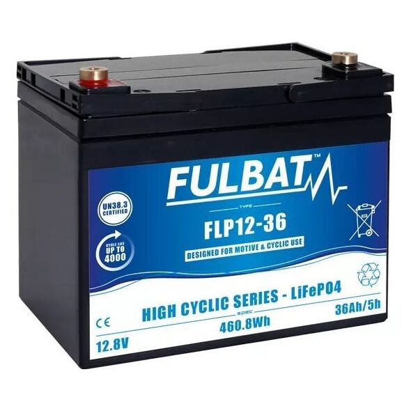 Akumuliatorius 460.8Wh/ 36 Ah 12.8V