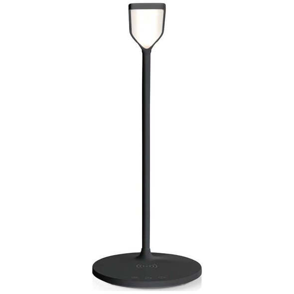 Nedis LTLGQ4M2BK lampa stołowa 5,5 W LED G Czarny