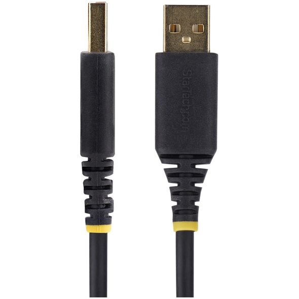 StarTech 1P1FFC-USB-SERIAL kabel równoległy Czarny 0,3 m USB Typu-A DB-9