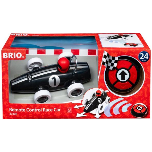 Brio BRIO - R/C Race Car - Μαύρο (30408) /Τηλεκατευθυνόμενα Οχήματα /Μαύρο 13940057 7312350304084