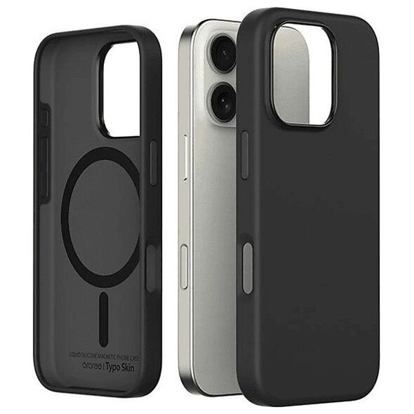 Θήκη Araree Araree Typoskin M iPhone 16 Pro 6,3" μαύρο/μαύρο AR20-02117A 14125475 8809961115844