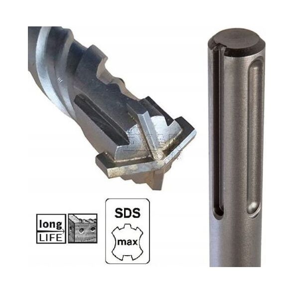 τρυπάνι Milwaukee MILWAUKEE SDS PLUS DRILL 12 x 310mm CONTRACTOR 4-BLADES 14253362 4058546527679