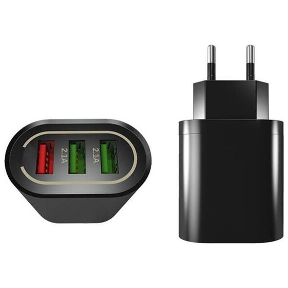 Ładowarka Oxford PLP37D 3x USB-A 3 A (V31AC-PLP37D)