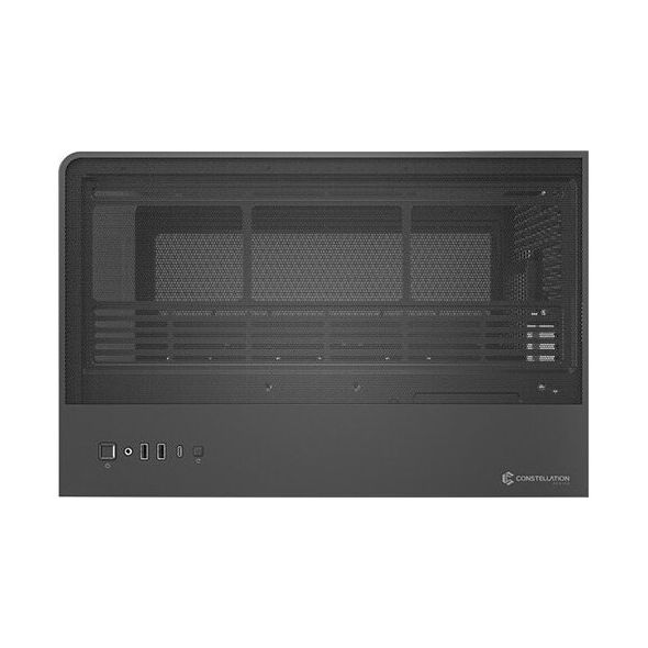 Antec C8 Curve Wood, Full Tower, PC, Black, Transparent, Wood, ATX, ITX, Glass, Plastic, Steel, Wood, 17.5 cm