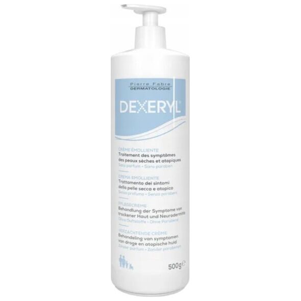 Ducray Dexeryl Emollient Kreminis Dry Skin 2x, 500g
