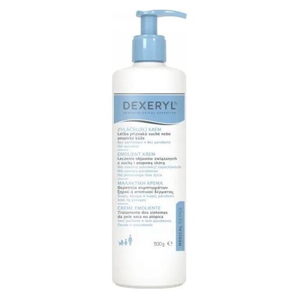 Ducray Dexeryl Emollient Kreminis Dry Skin 2x, 500g